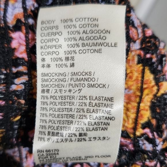 FREE PEOPLE ONE MORE TIME TUBE TOP-TWILIGHT COMBO SIZE S - Picture 11 of 12